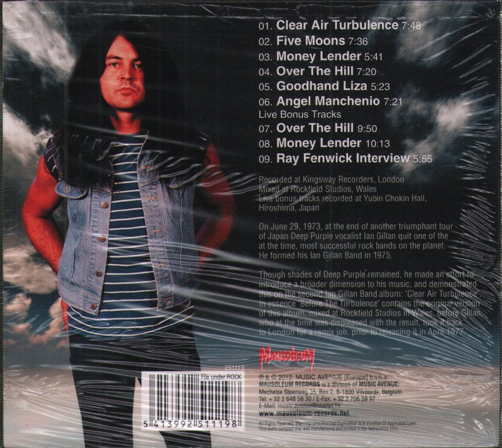 Ian Gillan Band - Before The Turbulence - Cd