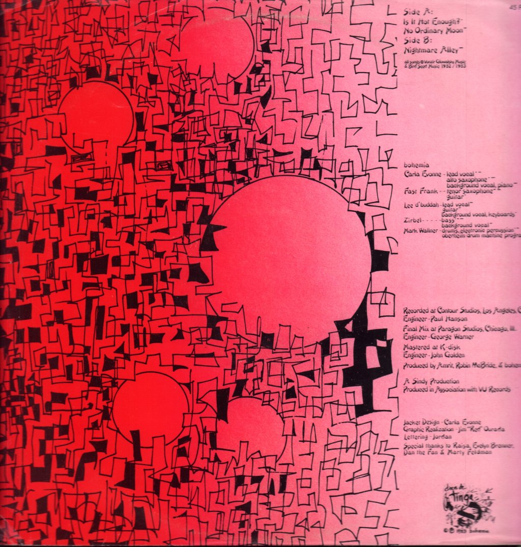 Bohemia - No Ordinary Moon - 12 Inch