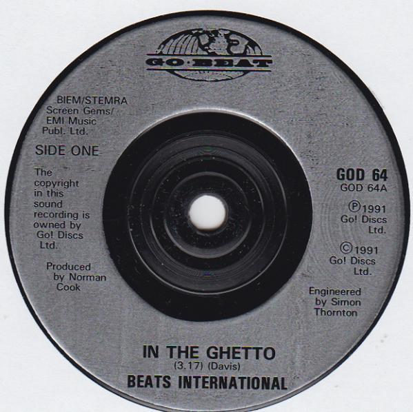 Beats International - In The Ghetto - 7 Inch