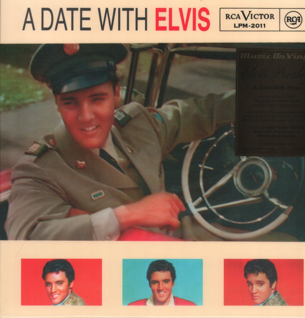 Elvis Presley - A Date With Elvis - Lp