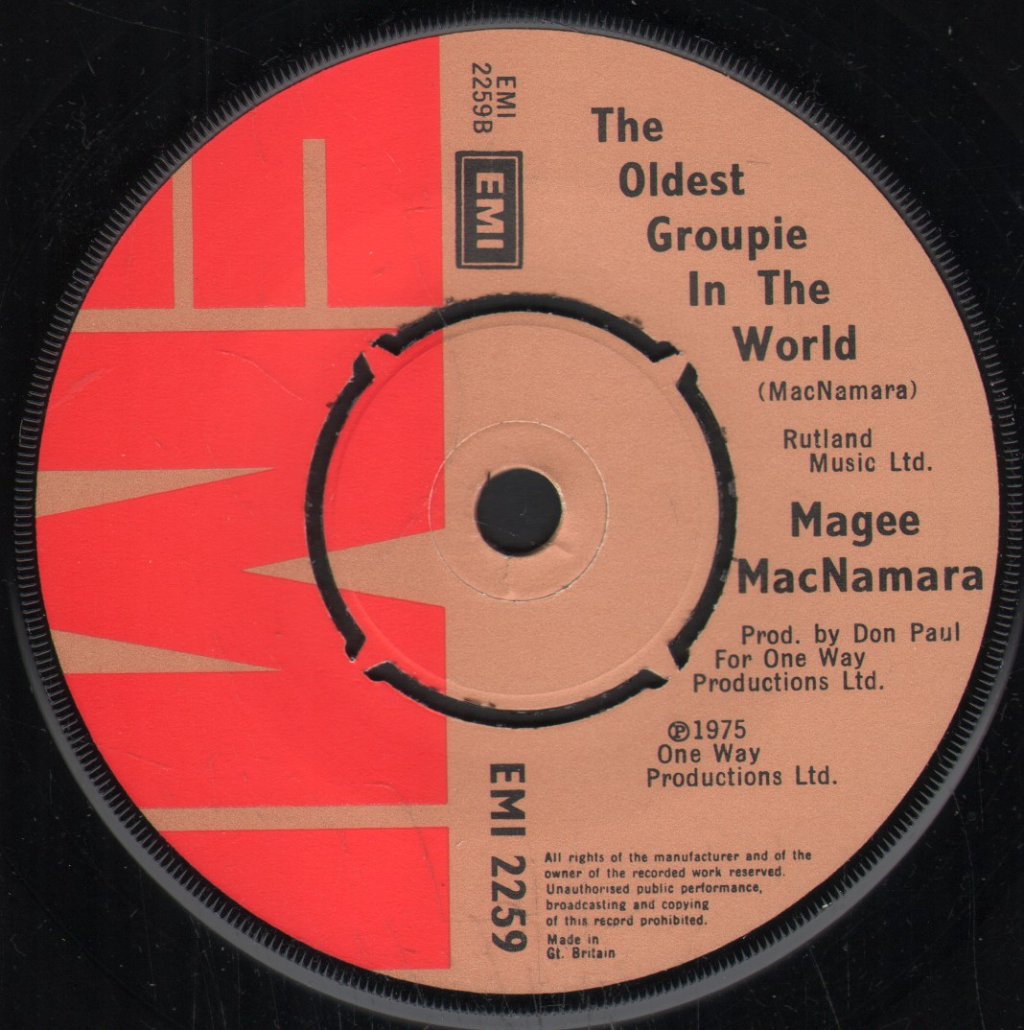 Magee MacNamara - Music Man - 7 Inch