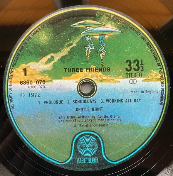 Gentle Giant - Three Friends - Lp