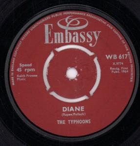 Typhoons - Diane - 7 Inch