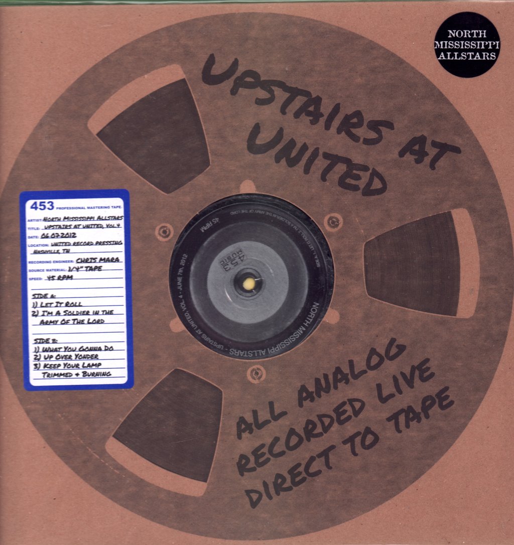 North Mississippi Allstars - Upstairs At United, Vol. 4 - 12 Inch