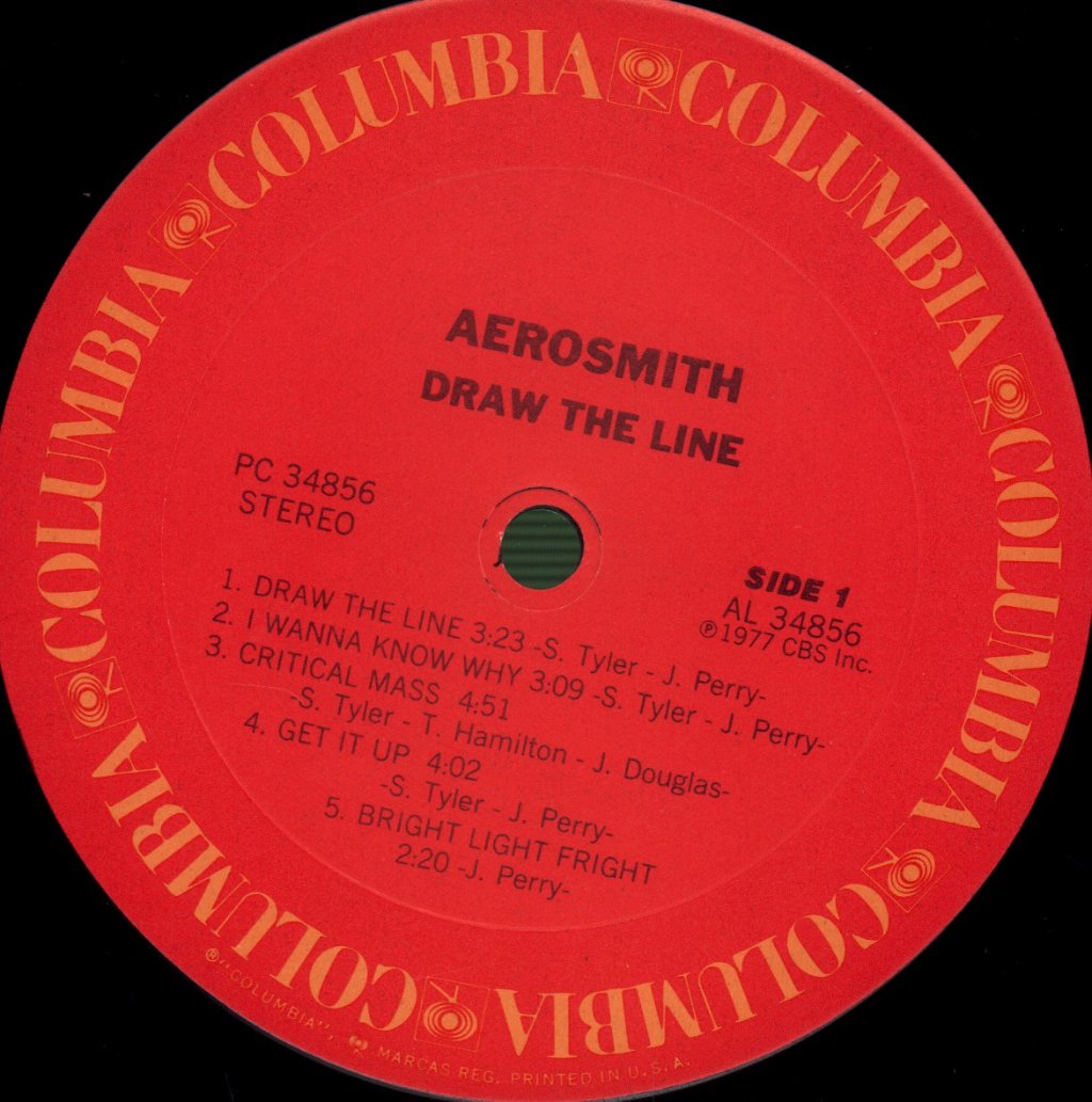 Aerosmith - Draw The Line - Lp