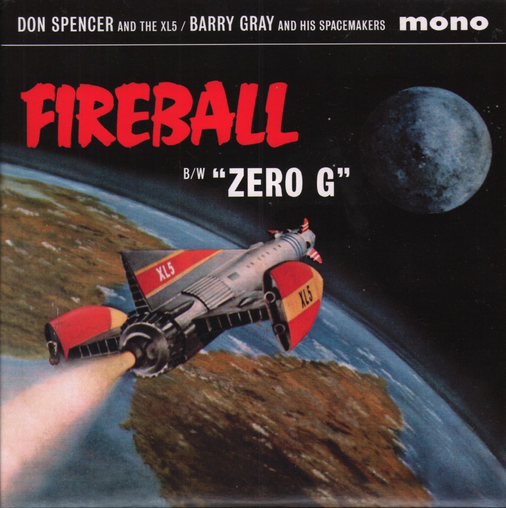 Barry Gray And His Spacemakers - Fireball - 7 Inch