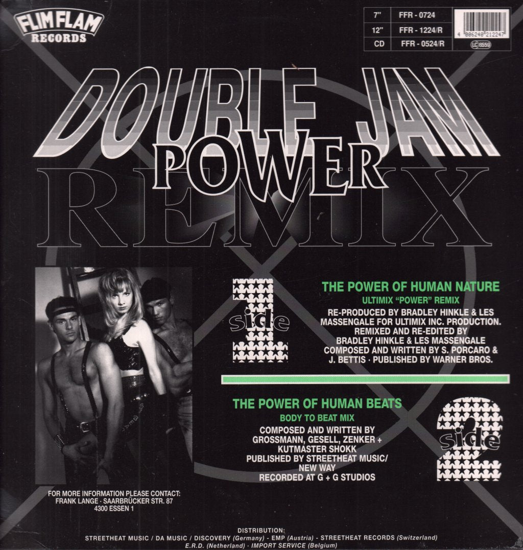 Double Jam - Power Of Human Nature - 12 Inch