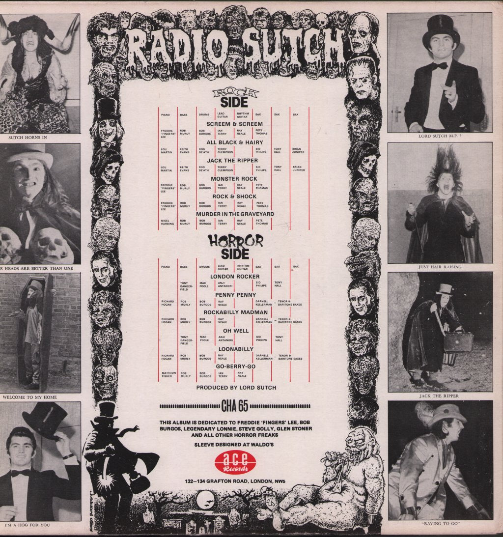 Screaming Lord Sutch - Rock And Horror - Lp