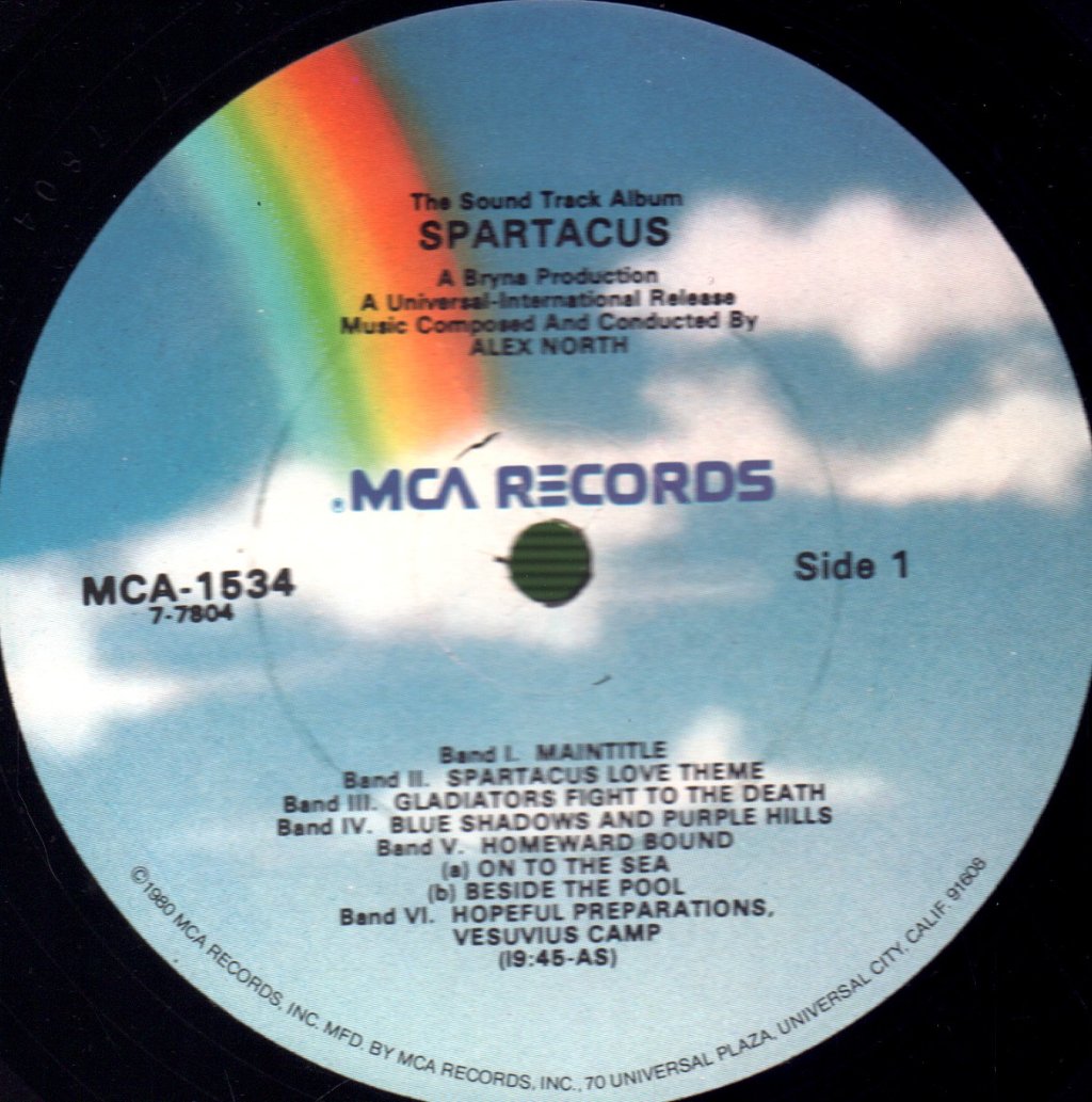 Alex North - Spartacus (The Sound Track Album) - Lp