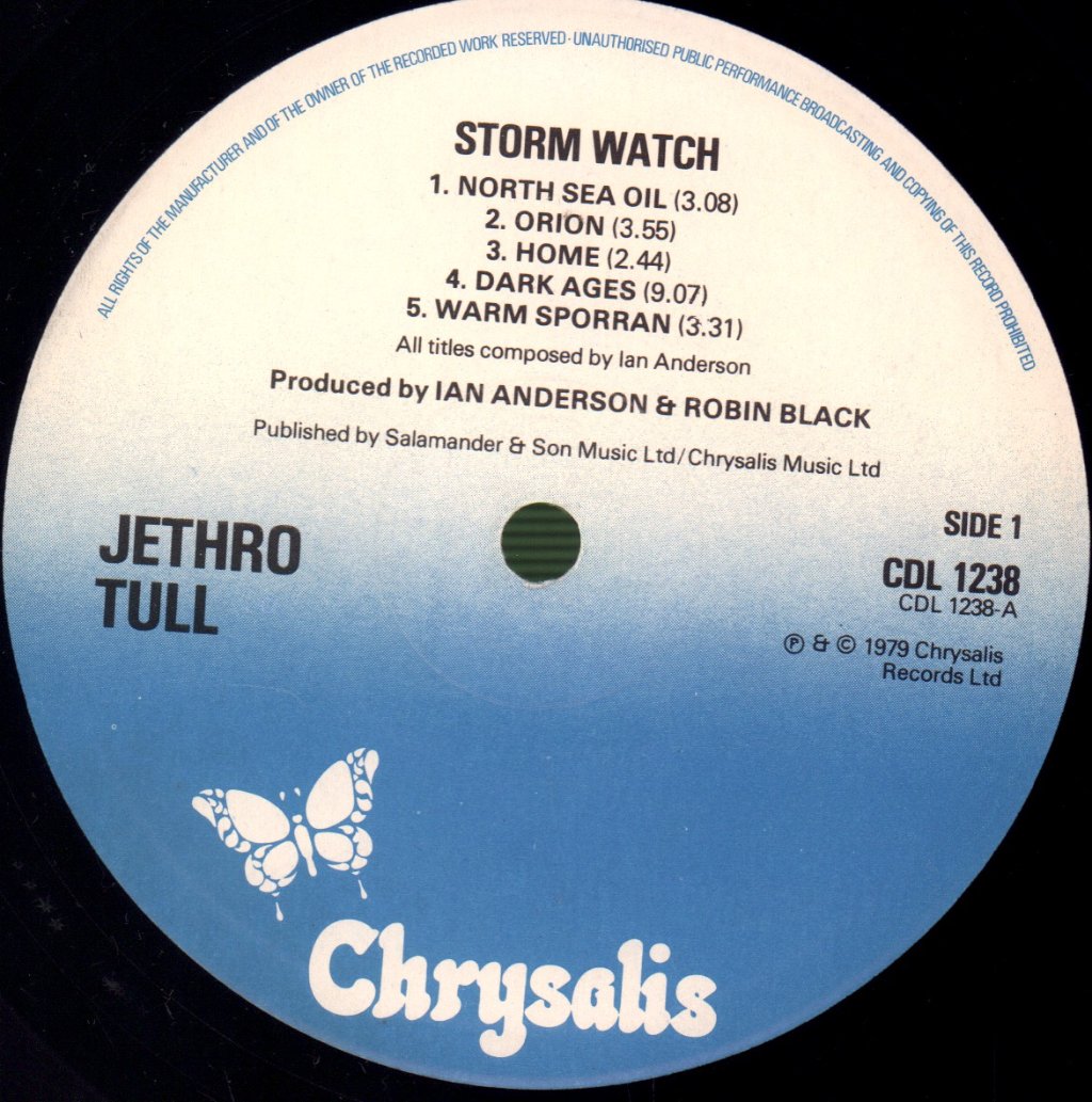 Jethro Tull - Storm Watch - Lp