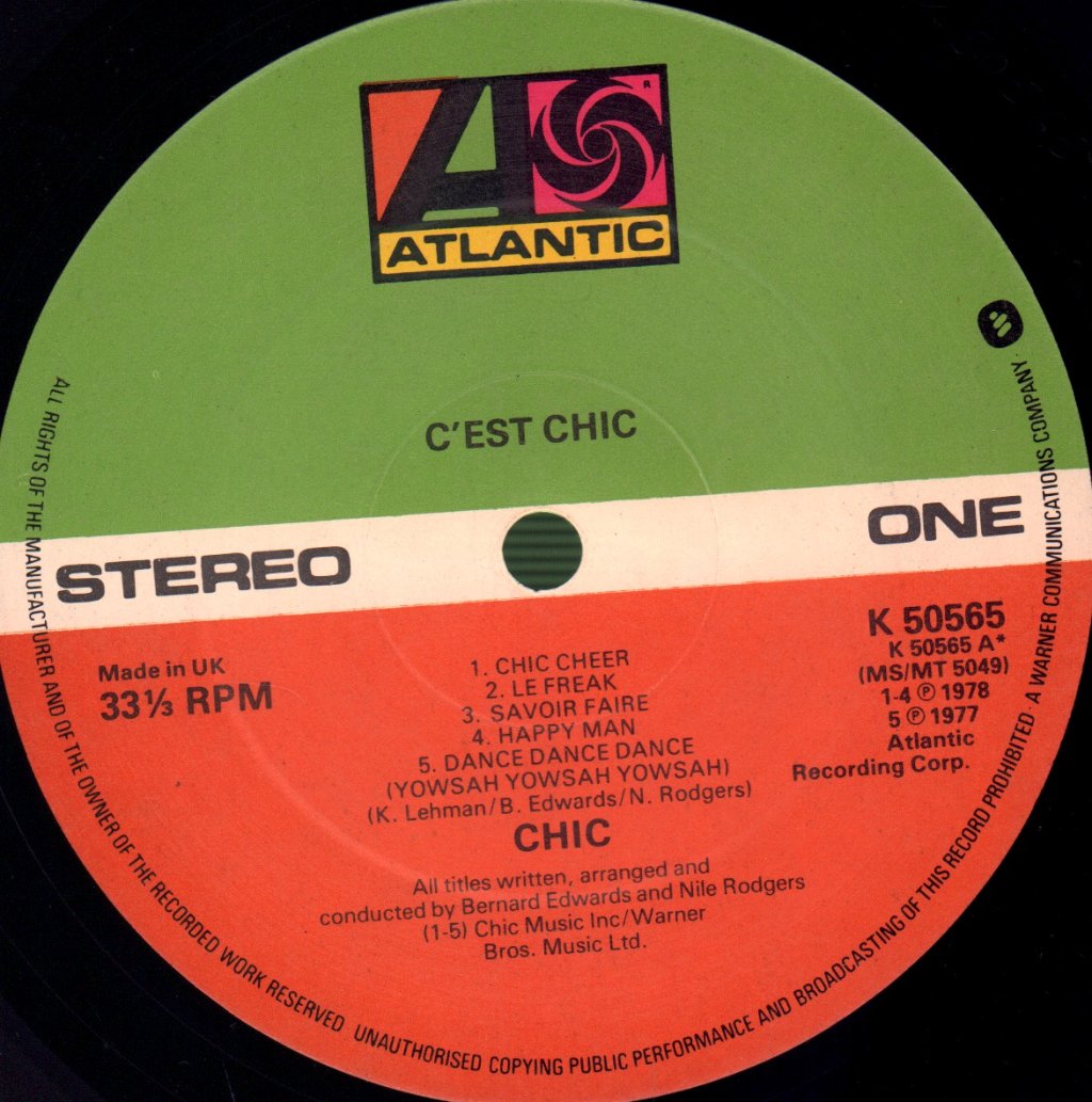 Chic - C'est Chic - Lp