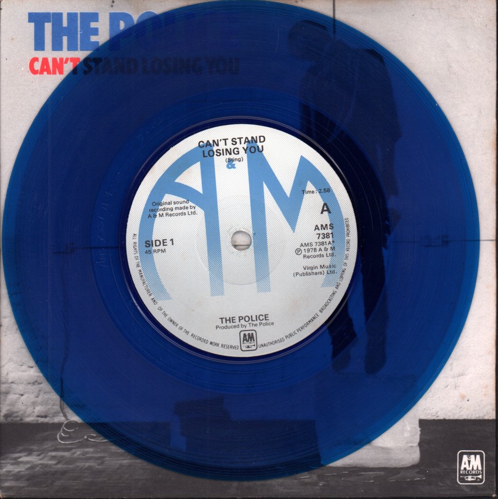 Police - Can't Stand Losing You - 7 Inch