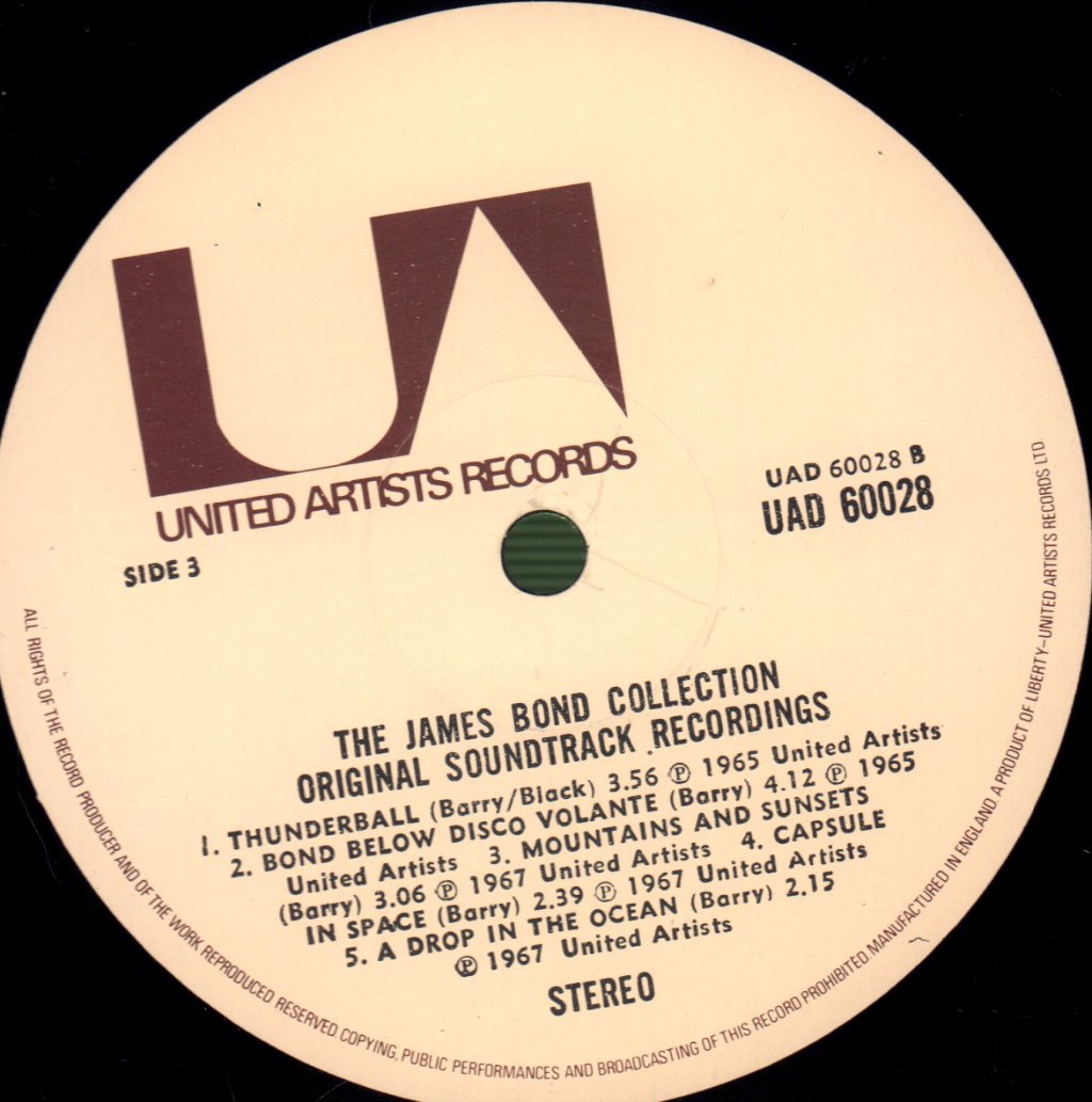 Various Artists - James Bond Collection - Double Lp