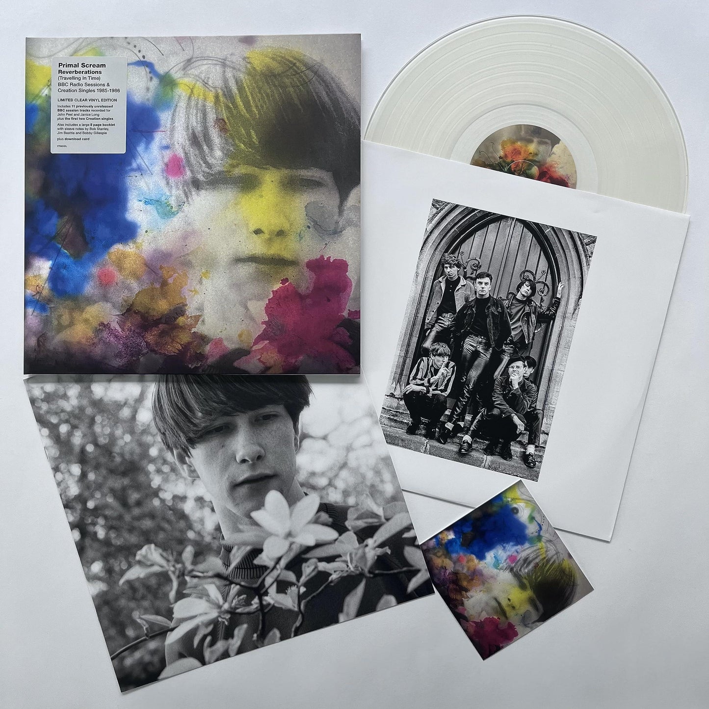 Primal Scream (Scottish Group) - Reverberations (Travelling In Time) (Limited Clear Vinyl) - Lp