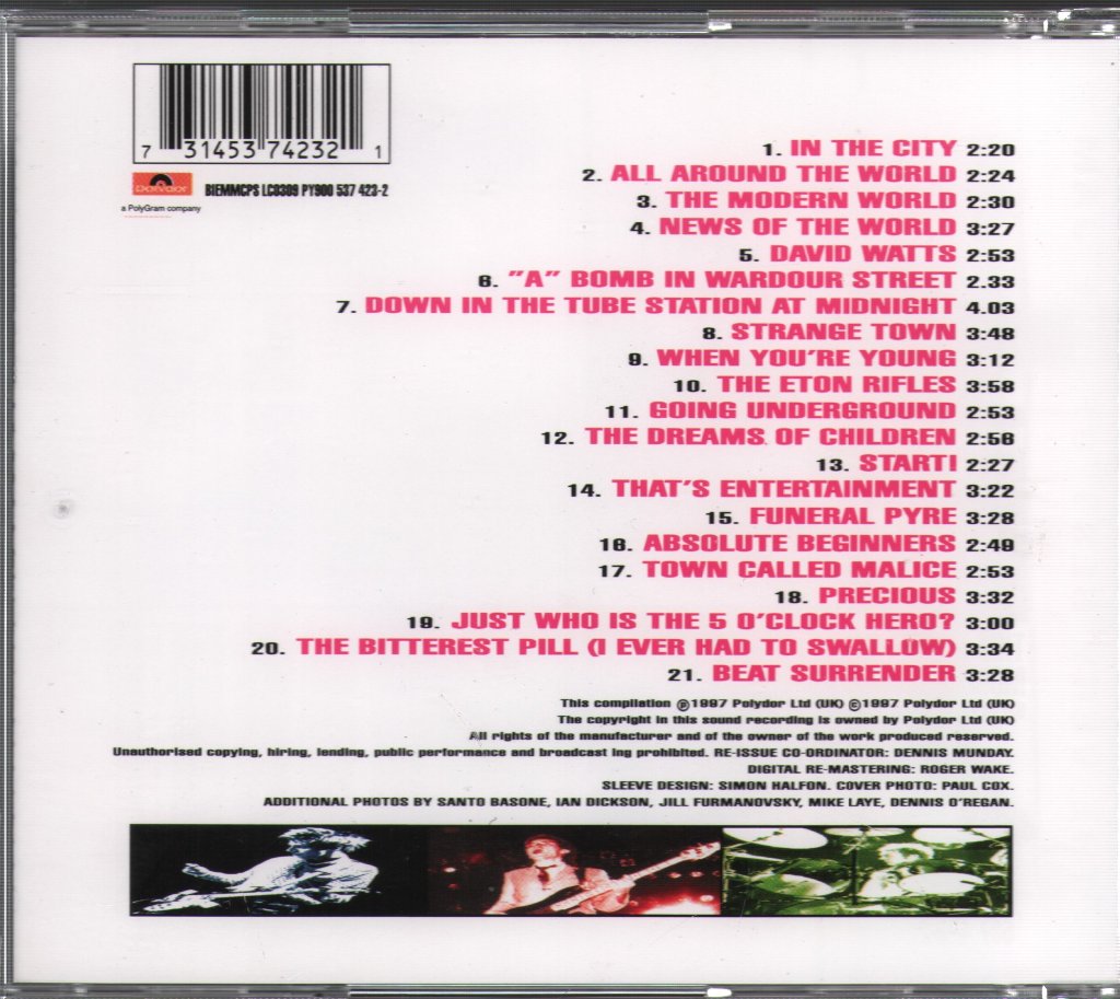 Jam - Very Best Of The Jam - Cd