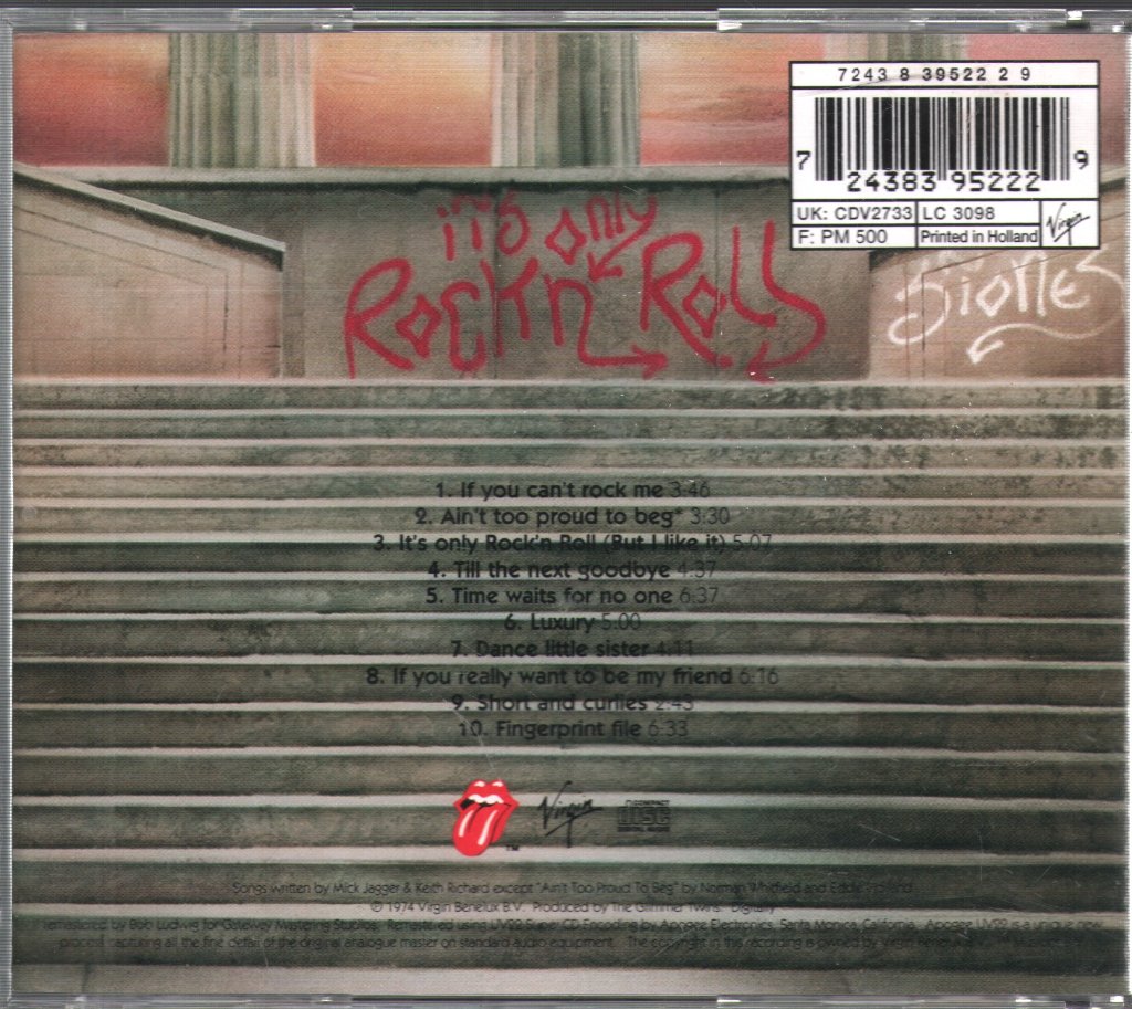 Rolling Stones - It's Only Rock 'N Roll - Cd