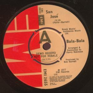 Bala-Bala - San Jose - 7 Inch