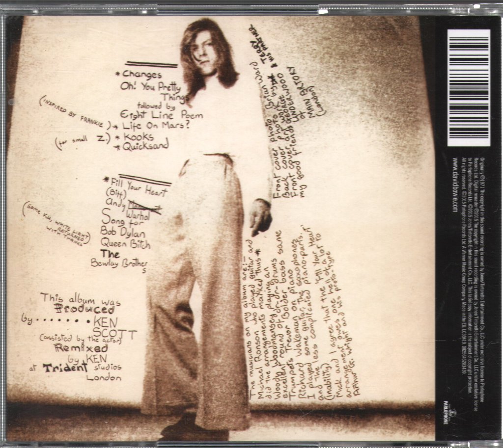 David Bowie - Hunky Dory - Cd