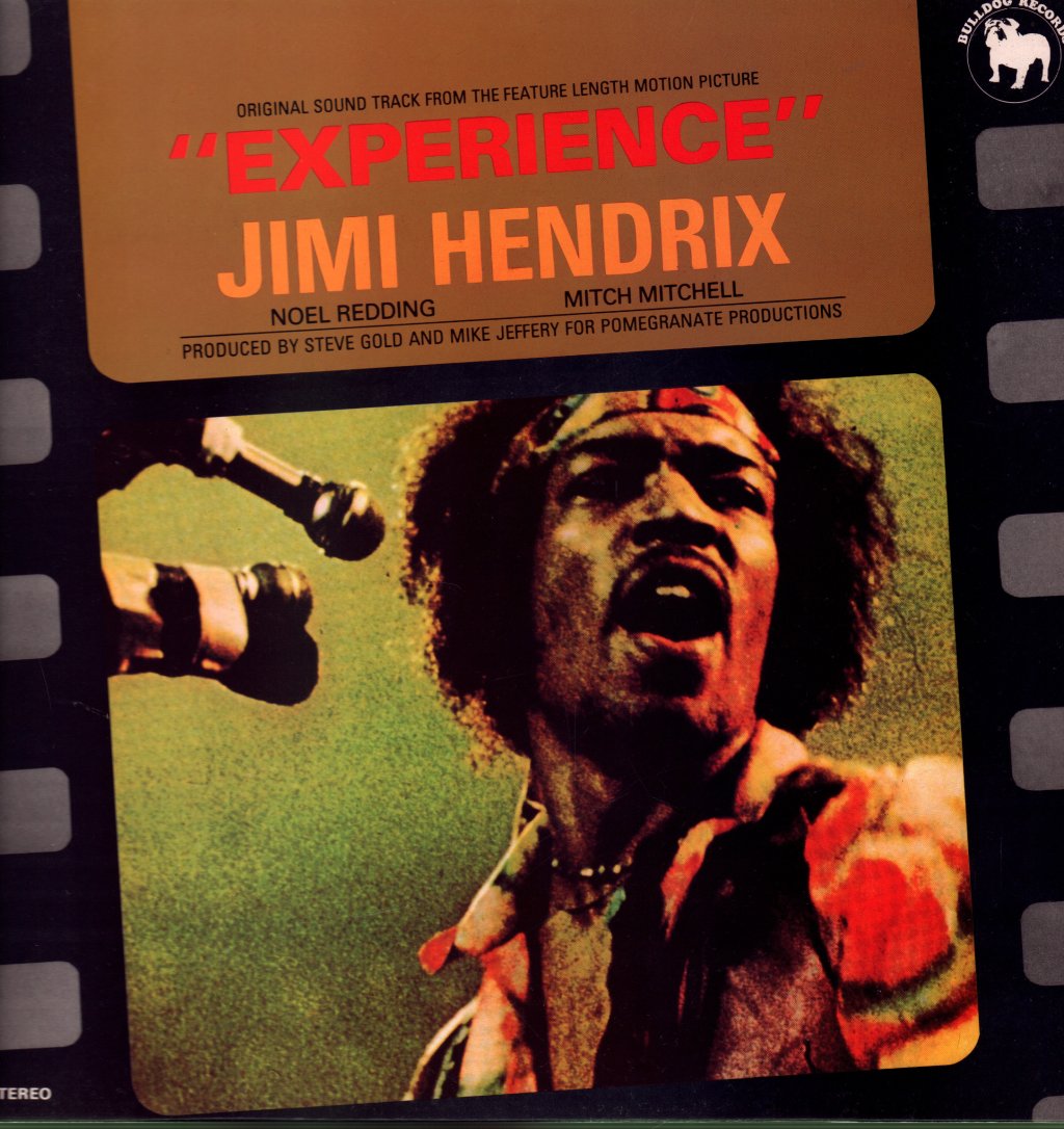 Jimi Hendrix - Experience (Original Soundtrack) - Lp