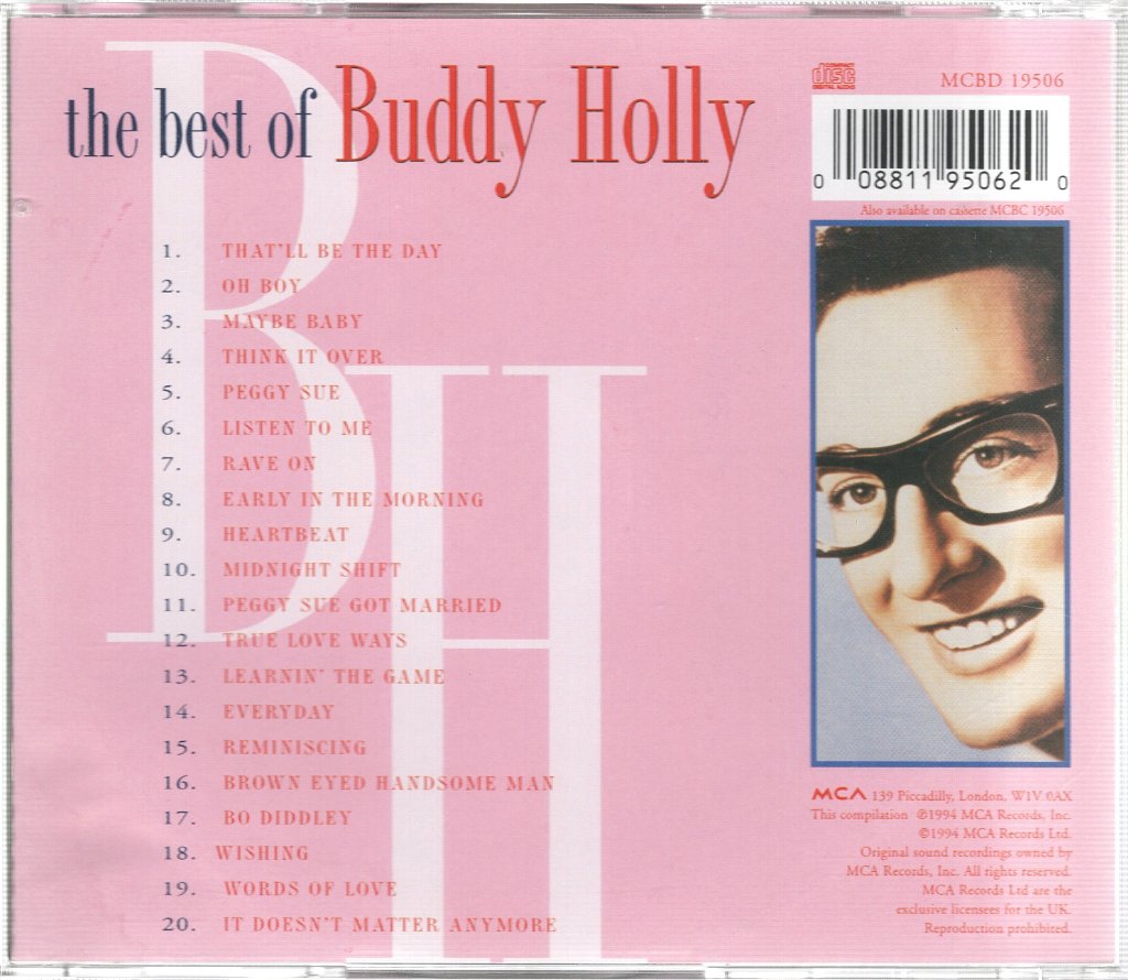 Buddy Holly - Best Of - Cd