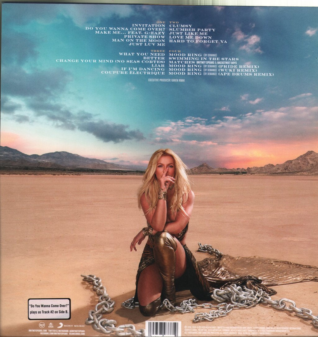 Britney Spears - Glory - Double Lp