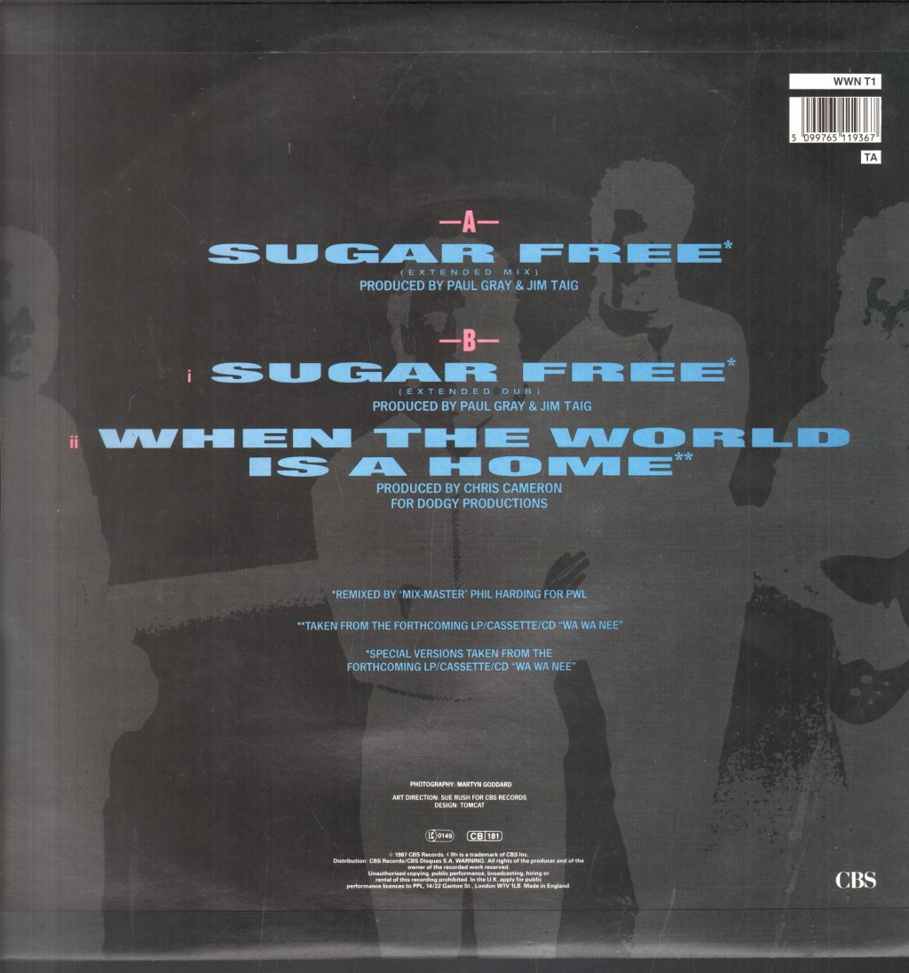 Wa Wa Nee - Sugar Free - 12 Inch