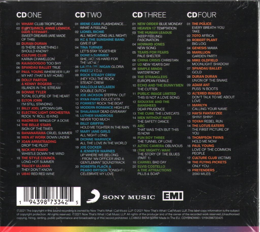 Various Artists - Now Yearbook '83 - Cd Set