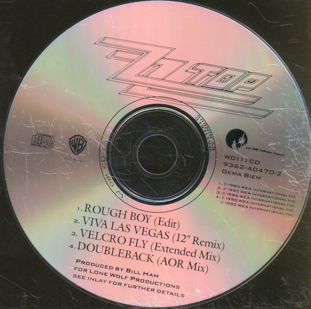 ZZ Top - Rough Boy - Cd