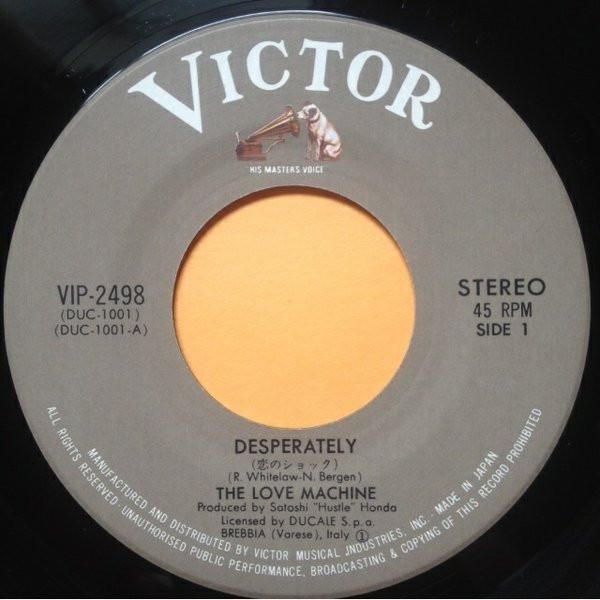 Love Machine - Desperately - 7 Inch