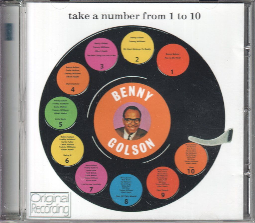 Benny Golson - Take A Number From 1 To 10 - Cd