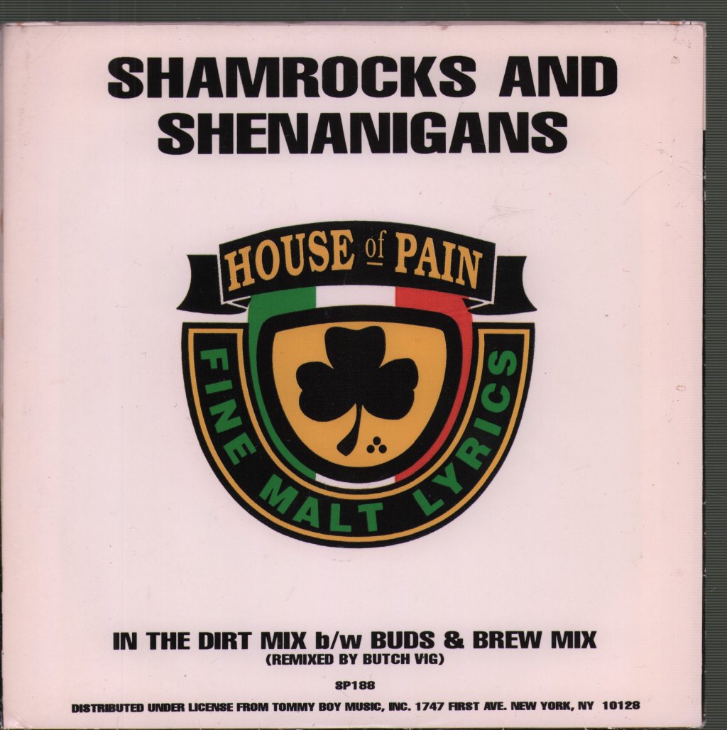 House Of Pain - Shamrocks And Shenanigans - 7 Inch
