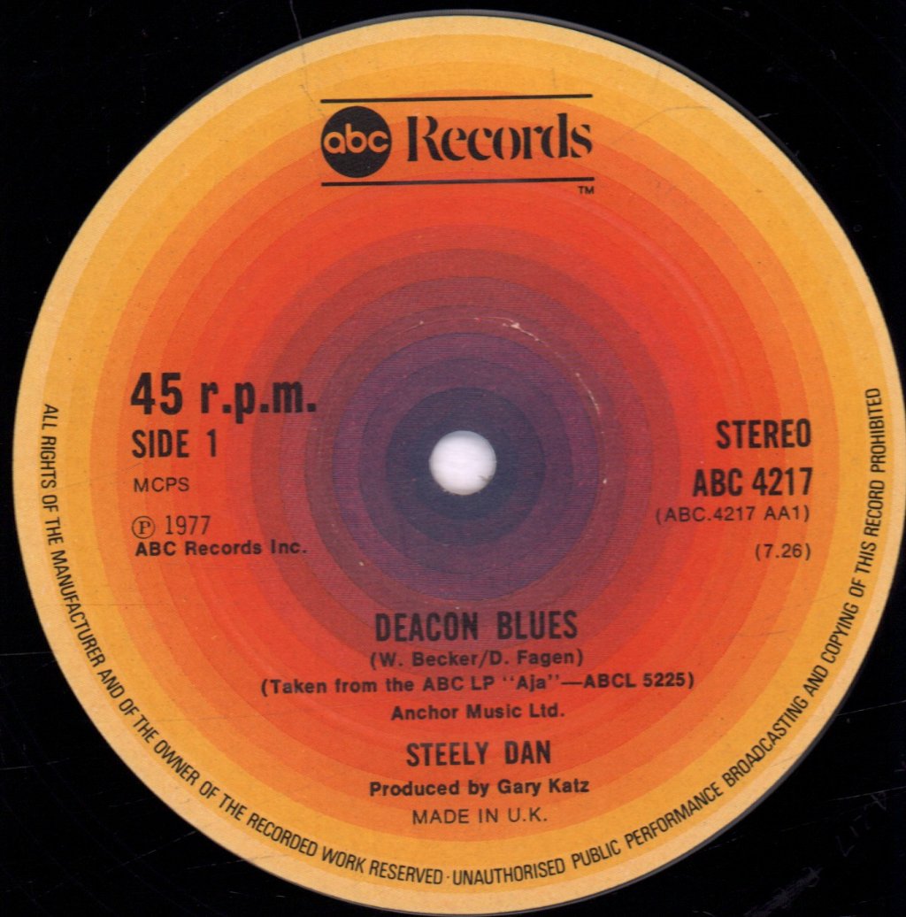 Steely Dan - Deacon Blues - 12 Inch