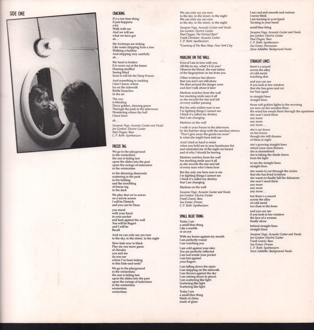 Suzanne Vega - Suzanne Vega - Lp