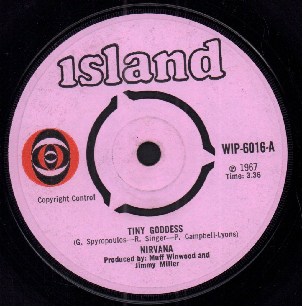 Nirvana (Uk Psych Group) - Tiny Goddess - 7 Inch