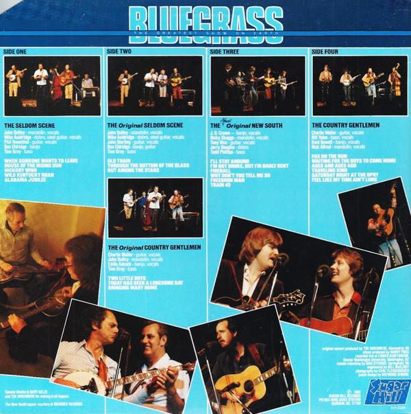 Seldom Scene Country Gentlemen New South - Bluegrass The Greatest Show On Earth - Double Lp