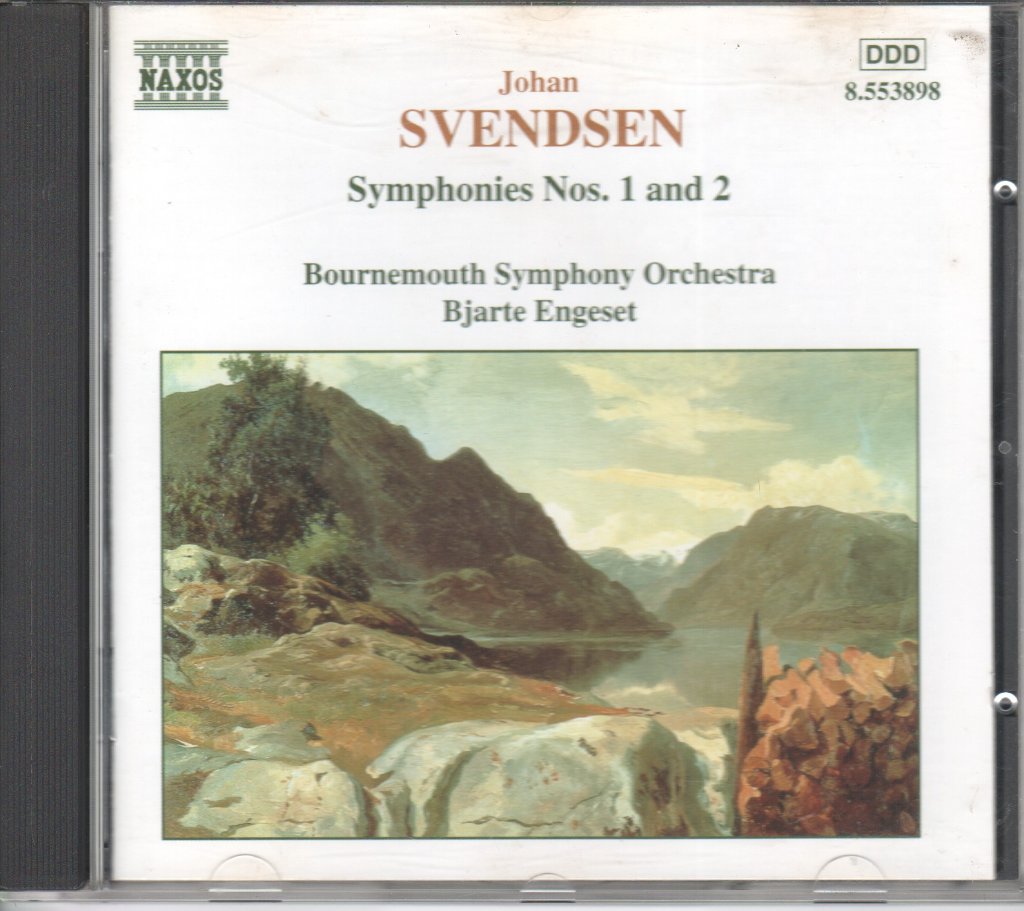 Bjarte Engeset / Bournemouth Symphony Orchestra - Svendsen: Symphonies Nos. 1 And 2 - Cd