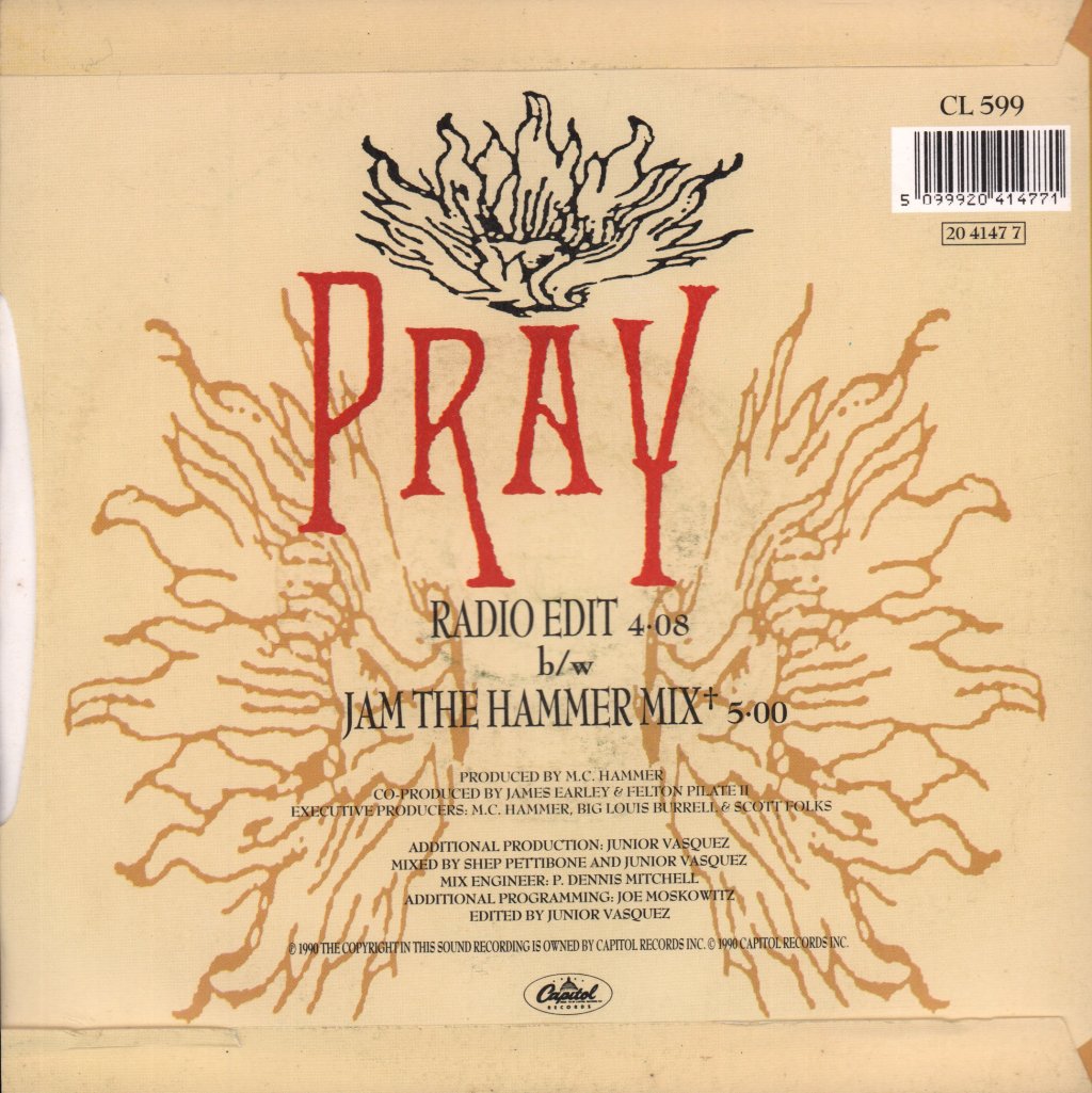 Mc Hammer - Pray - 7 Inch