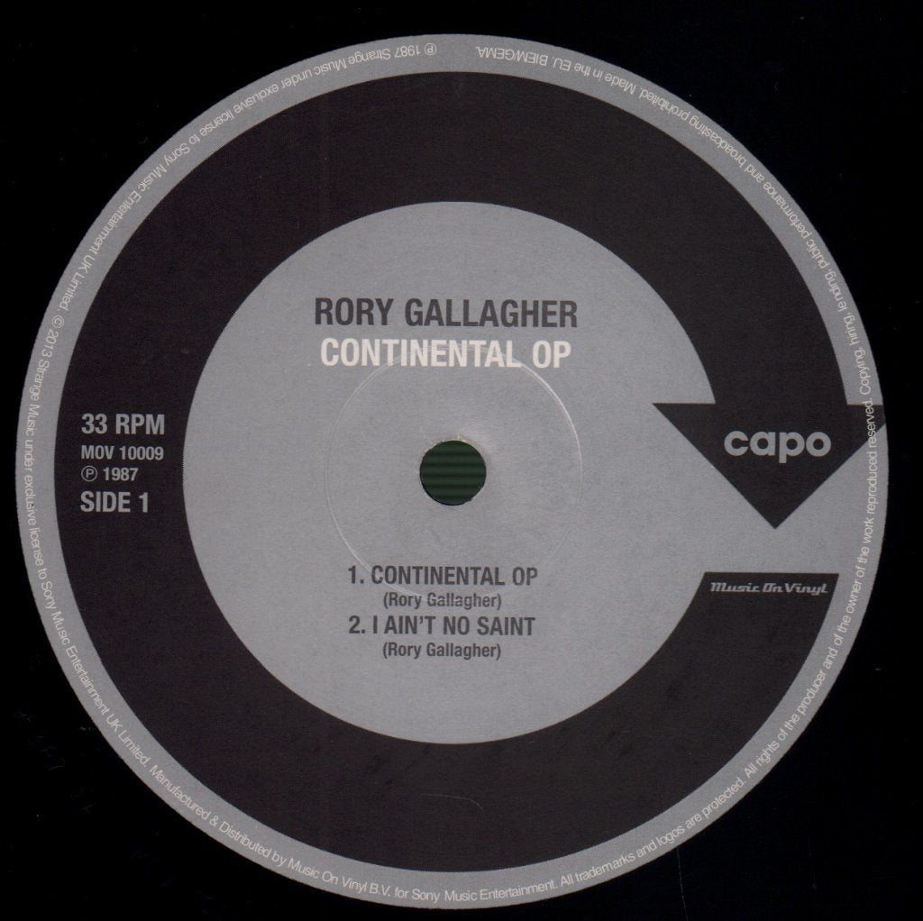 Rory Gallagher - Continental Op - 10 Inch