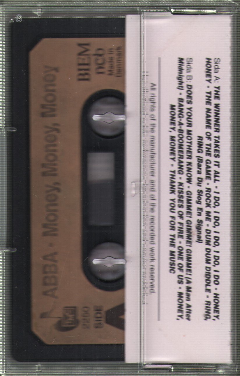 ABBA - Money, Money, Money - Cassette