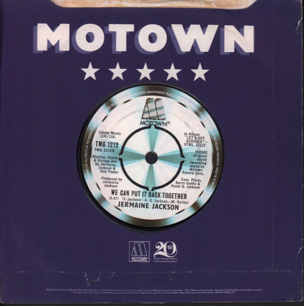 Jermaine Jackson - Little Girl Don't You Worry - 7 Inch