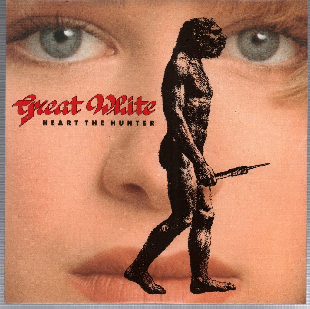 Great White - Heart The Hunter - 7 Inch