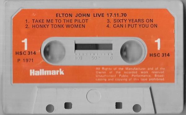 Elton John - Elton John Live 17-11-70 - Cassette