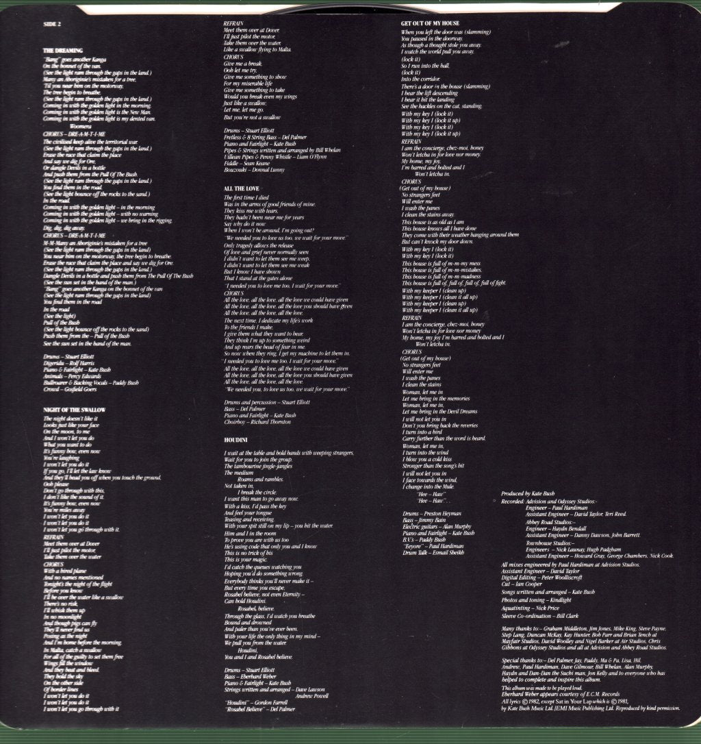 Kate Bush - Dreaming - Lp