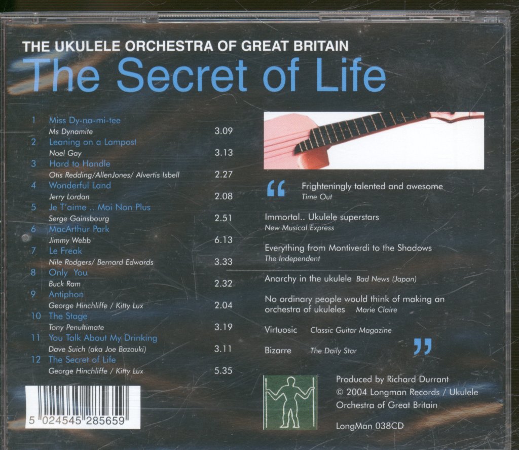 Ukulele Orchestra Of Great Britain - Secret Of Life - Cd