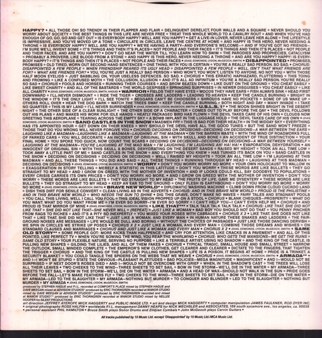 Public Image Ltd - 9 - Lp