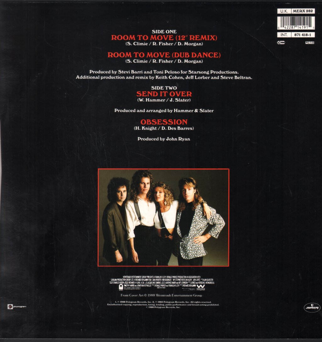 Animotion - Room To Move - 12 Inch