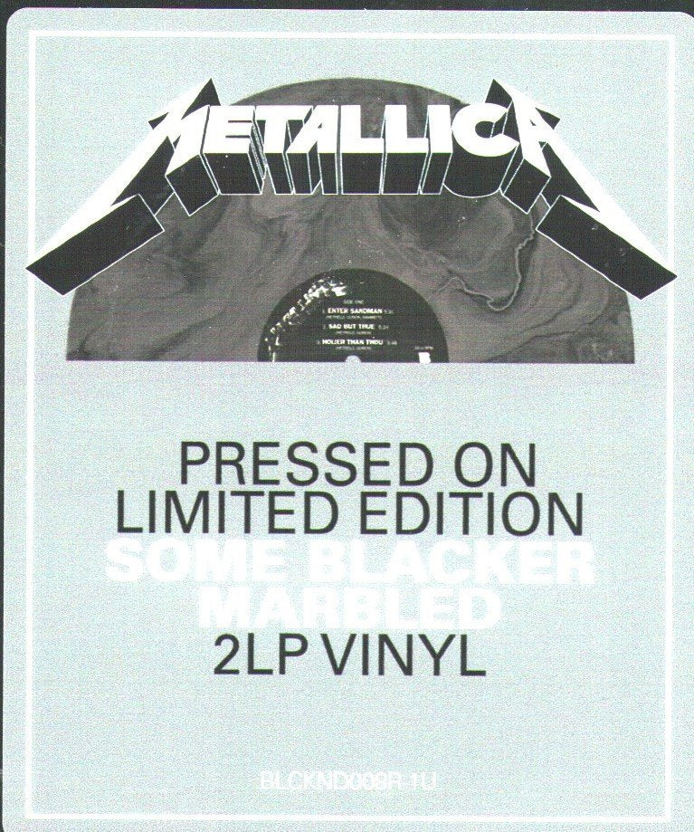 Metallica - Metallica (The Black Album) - Double Lp