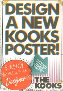 Kooks - Design A New Kooks Poster - Card