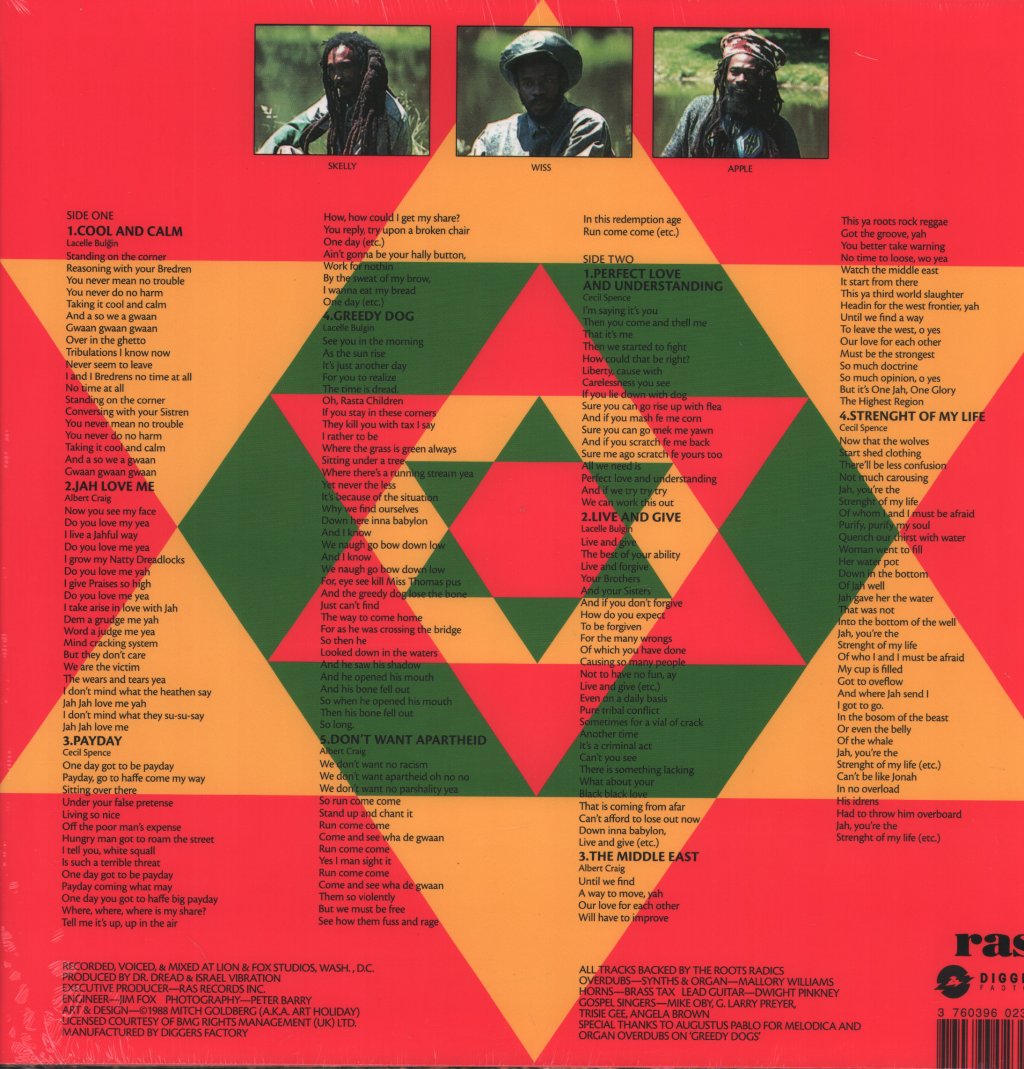 Israel Vibration - Strength of My Life - Lp