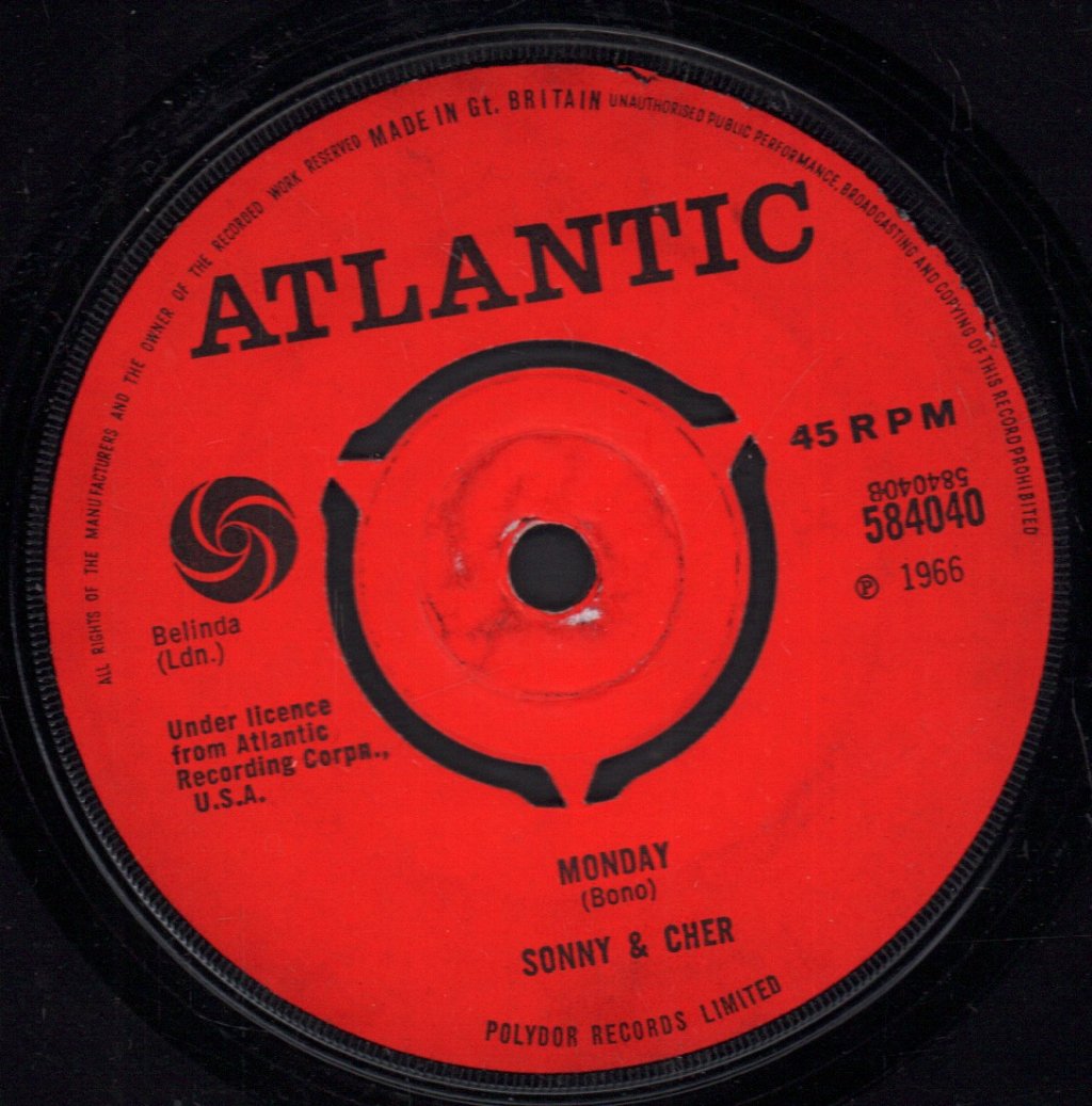 Sonny And Cher - Little Man - 7 Inch